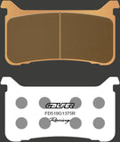 Front Sintered Sport Racing Brake Pads - Galfer Compatible With Honda Cb 1100 N (2017)