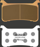 Front Sintered Sport Racing Brake Pads - Galfer Compatible With Honda Cb 1100 Rs (2017)