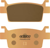 Rear Sintered Street Brake Pads - Galfer Compatible With Kymco Ak 550 St Abs (2022)
