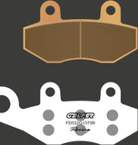 Front Sintered Sport Racing Brake Pads - Galfer Compatible With Kawasaki Ninja 400 (2018)