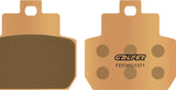 Rear Right Sintered Street Brake Pads - Galfer Compatible With Piaggio X9 250 Evolution (2004)