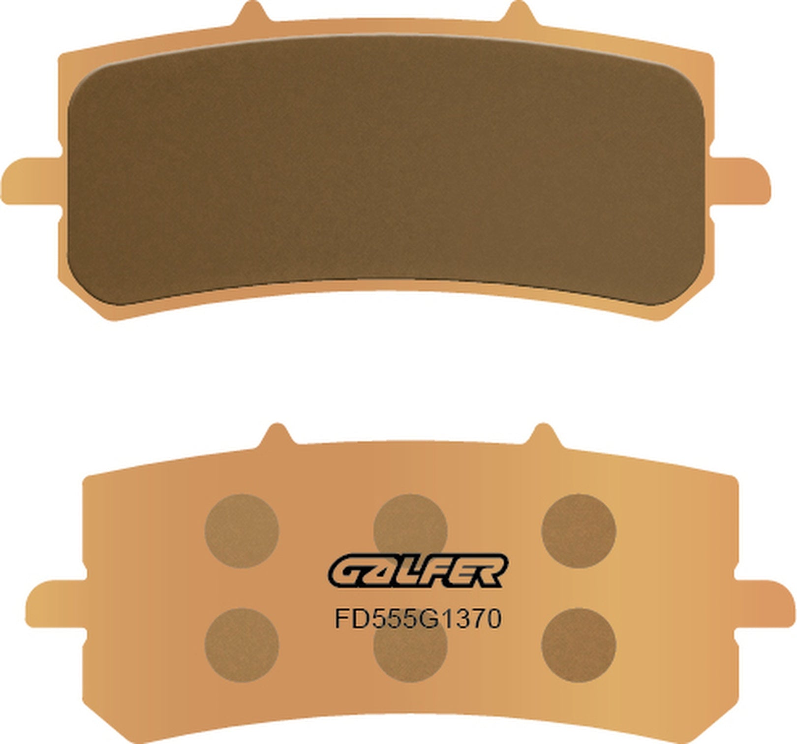 Front Sintered Street Brake Pads - Galfer Compatible With Help Racing Hr 12Gp 190 (2023)