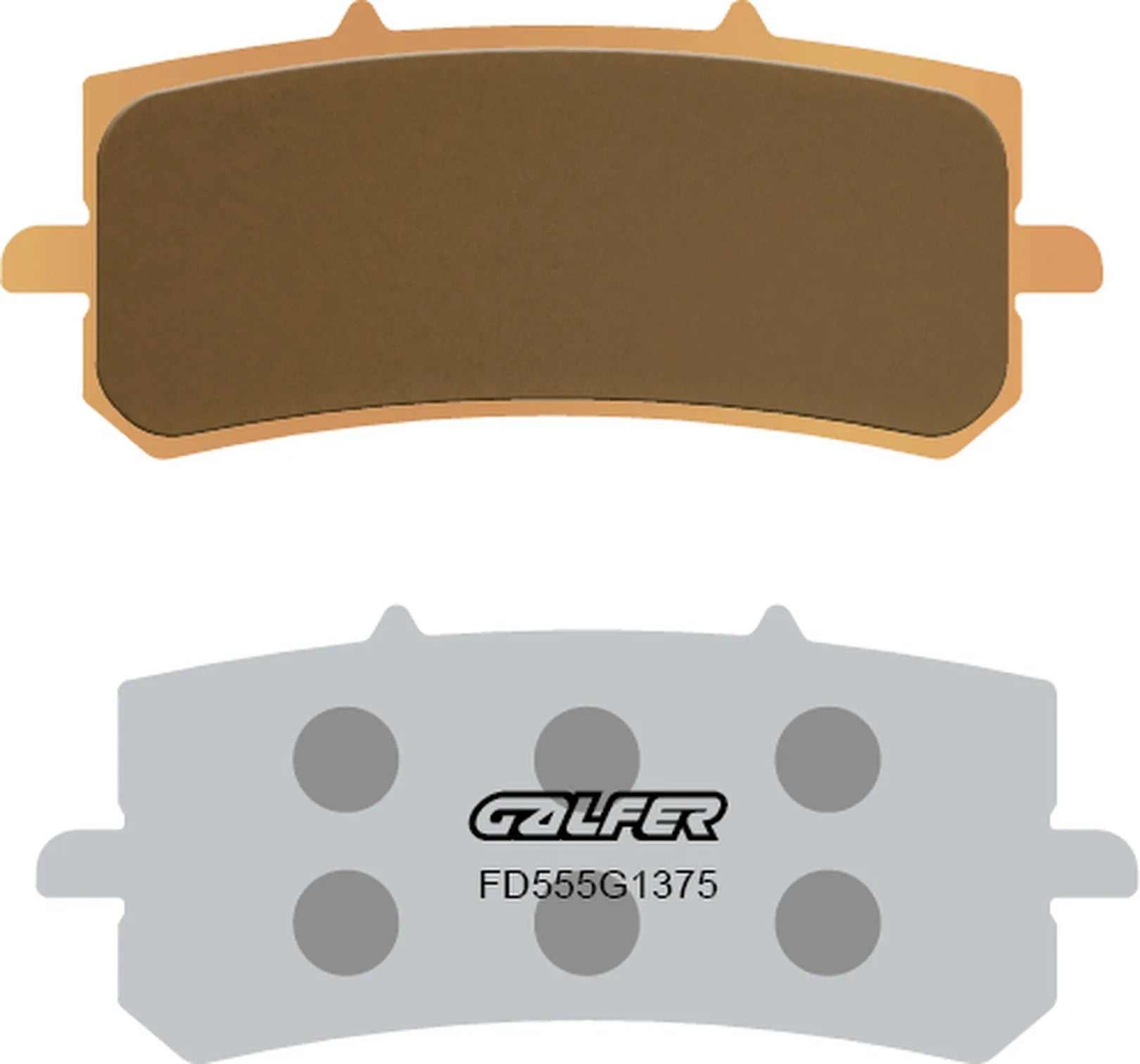 Front Sintered Sport Brake Pads - Galfer Compatible With Keeway Sc 300 (2022)