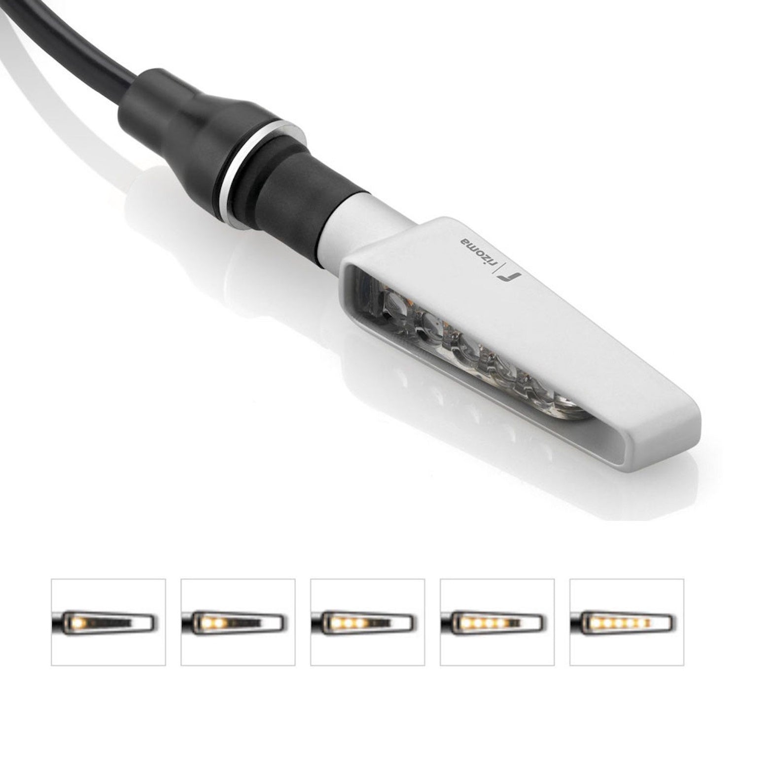 Turn Signal Led Sequential Rear Vision - Rizoma Compatible With Triumph Street Triple Rx (2015-2017)