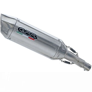 Complete Catalytic Exhaust System With Sound Certification Furore-X Stainless Steel - Gpr Compatible With Yamaha Yzf-R 125 (2014-2016)