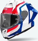 Full-Face Motorcycle Helmet Airoh Gp800 - Gp8C18 Hpc Carbon Blue Red Glossy Competition Size Xl