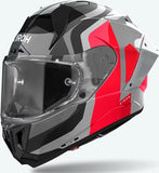 Full-Face Motorcycle Helmet Airoh Gp800 - Gp8C55 Hpc Carbon Gloss Red Competition Size L