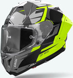 Full-Face Motorcycle Helmet Airoh Gp800 - Gp8Ma31 Hpc Carbon Gloss Yellow Master Size M