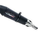 Exhaust Tip With Noise Certification Gp Evo4 Black Titanium - Gpr Compatible With Honda Cb 500 F (2021-2024)
