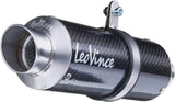 Exhaust Tip Without Sound Certification Lv-10 Steel Black Stainless Steel End Cap - Leovince Compatible With Honda Nx 500 (2024-2026)
