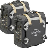 Monokey Cam-Side Canyon Black Side Bags - 60 Lt Canyon Nylon - Givi Compatible With Ktm 1290 Super Adventure T (2017)