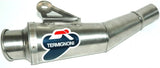 Exhaust Tip With Noise Certification Conical Stainless Steel - Termignoni Compatible With Honda Hornet 600 (2007-2013)
