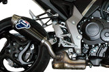 Exhaust Tip With Noise Certification Conical Carbon - Termignoni Compatible With Honda Cb 1000 R (2008-2017)