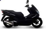 Complete Exhaust System Without Sound Certification Steel Black Carbon Cap - Termignoni Compatible With Honda Pcx 150 (2014-2019)