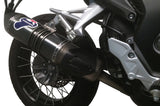 Exhaust Tip Without Sound Certification Relevance Poppy Carbon Cap - Termignoni Compatible With Honda Crosstourer 1200 (2013-2018)