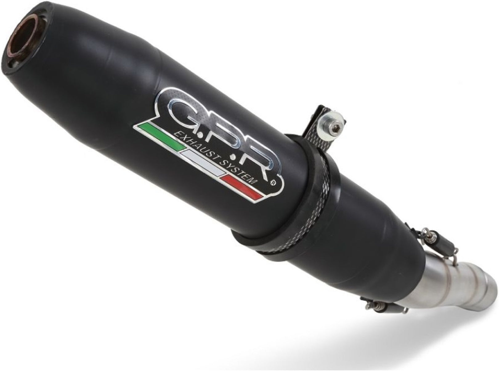 Complete Catalytic Exhaust System With Sound Certification Deeptone Black Stainless Steel - Gpr Compatible With Zontes Zt 310 R X T (2021-2023)