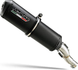 Complete Non-Catalytic Exhaust System With Sound Certification Ghisa Black Stainless Steel - Gpr Compatible With Suzuki Rmz 250 (2004-2006)