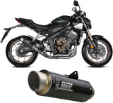 Complete Catalytic Exhaust System With Sound Certification Gppro Carbon - Mivv Compatible With Honda Cb 650 R (2024-2026)