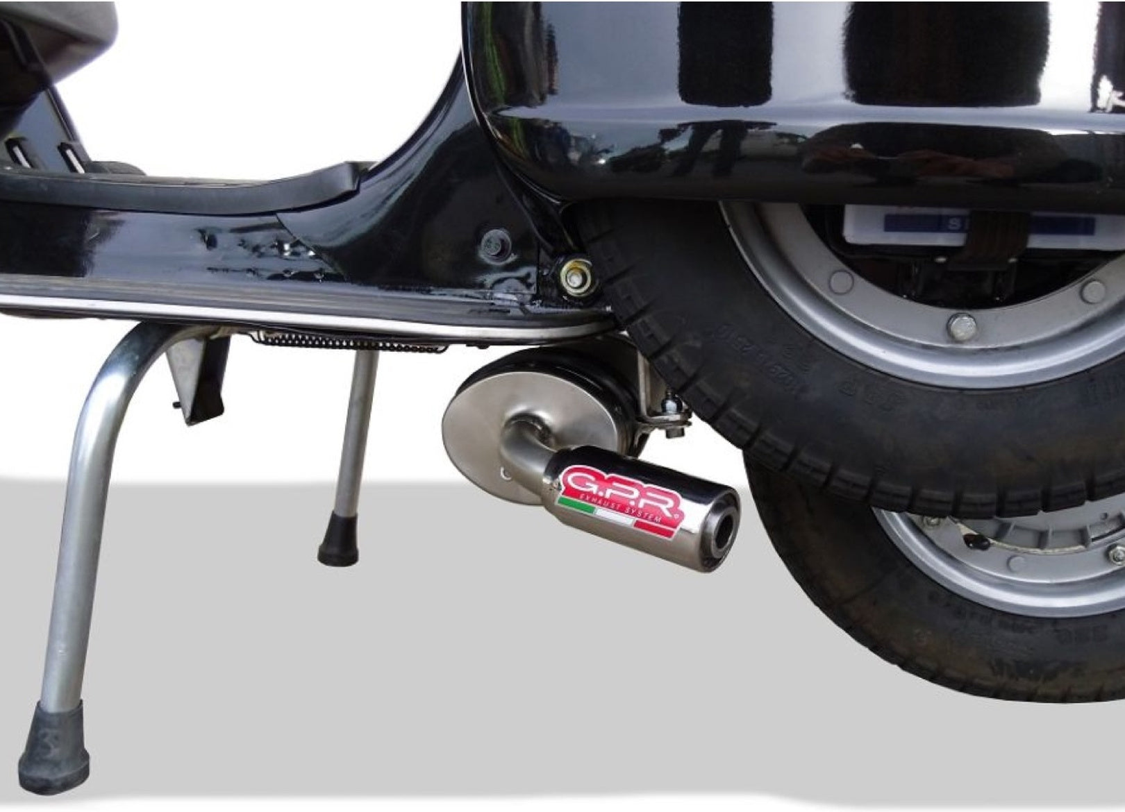 Complete Catalytic Exhaust System With Sound Certification Aluminium - Gpr Compatible With Lml Star 125 4T (2010-2013)