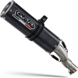 Complete Catalytic Exhaust System With Sound Certification M3 Carbon Look - Gpr Compatible With Triumph Tiger 660 Sport (2022-2023)