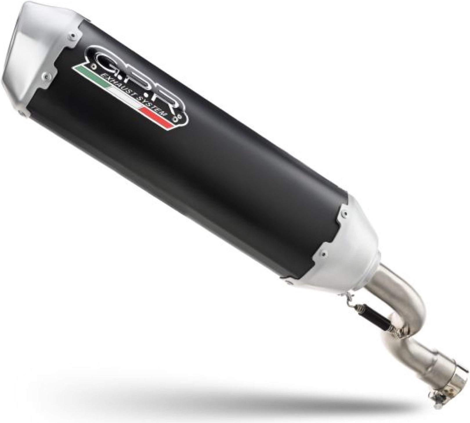Complete Catalytic Exhaust System With Sound Certification Pentaroad Black Stainless Steel - Gpr Compatible With Zontes M 125 (2022-2023)