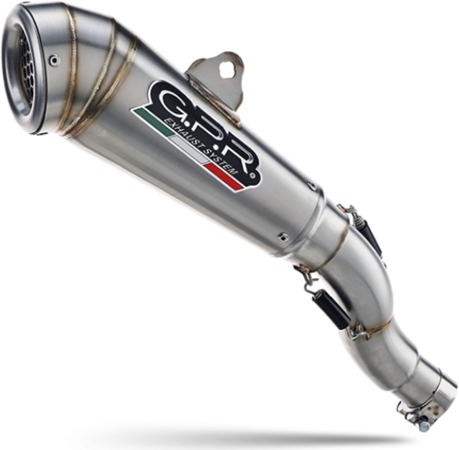 Complete Catalytic Exhaust System With Sound Certification Powercone Evo Stainless Steel - Gpr Compatible With Mv Agusta Brutale 800 Dragster (2017-2020)
