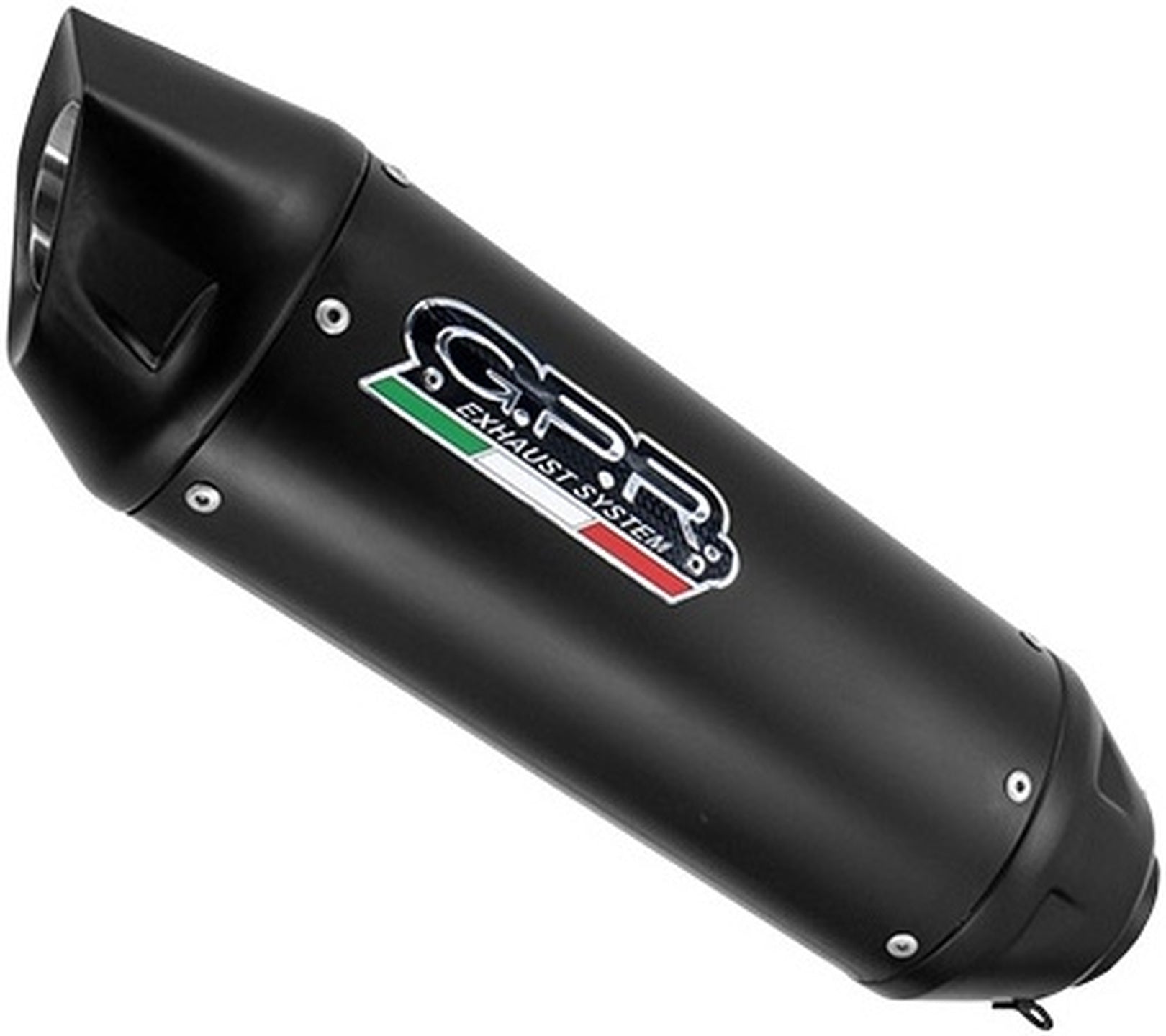 Complete Catalytic Exhaust System With Sound Certification Pentascooter Black Stainless Steel - Gpr Compatible With Zontes E 125 (2023-2024)