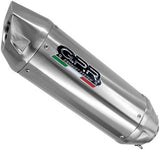 Catalytic Exhaust Tip With Sound Certification Furore-X Scooter Stainless Steel - Gpr Compatible With Zontes 365 M (2024-2026)