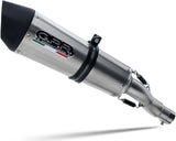 Exhaust Tip With Noise Certification Grand Prix Titanium - Gpr Compatible With Husqvarna Svartpilen 701 (2018-2020)