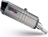 Exhaust Tip With Noise Certification Furore-X Black Titanium - Gpr Compatible With Yamaha Ténéré 700 (2024-2025)