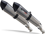 Dual Exhaust System With Sound Certification Gp Evo4 Titanium - Gpr Compatible With Suzuki Hayabusa 1300 (2017-2020)