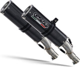 Dual Exhaust System With Sound Certification M3 Carbon Look - Gpr Compatible With Suzuki Hayabusa 1300 (2017-2020)
