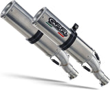 Dual Exhaust System With Sound Certification M3 Stainless Steel - Gpr Compatible With Yamaha Yzf 1000 R1 (2007-2008)