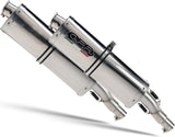 Dual Exhaust System With Sound Certification Trioval Stainless Steel - Gpr Compatible With Suzuki Hayabusa 1300 (1999-2006)