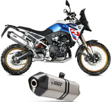 Exhaust Tip With Noise Certification Speed Edge Stainless Steel - Mivv Compatible With Bmw F 900 Gs (2024-2026)