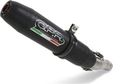 Catalytic Exhaust Tip With Sound Certification Deeptone Black Stainless Steel - Gpr Compatible With Royal Enfield Classic 350 (2021-2023)