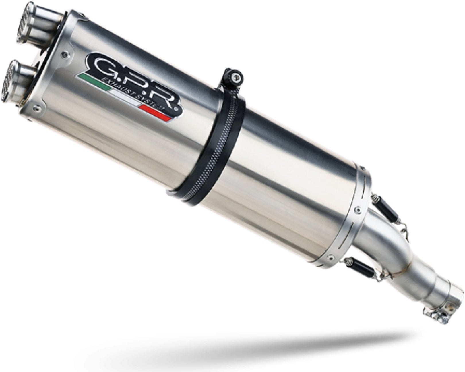 Exhaust Tip With Noise Certification Dual Stainless Steel - Gpr Compatible With Voge Valico 525 Dsx (2023-2024)