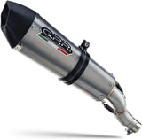 Exhaust Tip With Noise Certification Gp Evo4 Titanium - Gpr Compatible With Zontes 350 R1 (2022-2023)