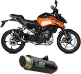 Exhaust Tip With Noise Certification Gppro Carbon - Mivv Compatible With Ktm 125 Duke (2024-2026)