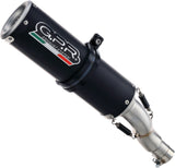 Exhaust Tip With Noise Certification M3 Black Titanium - Gpr Compatible With Suzuki Gsx-S 1000 (2021-2023)