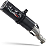 Catalytic Exhaust Tip With Sound Certification M3 Carbon Look - Gpr Compatible With Mv Agusta F3 675 (2012-2016)