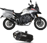 Exhaust Tip With Noise Certification Speed Edge Steel Black - Mivv Compatible With Morbidelli T1002Vx (2025-2026)