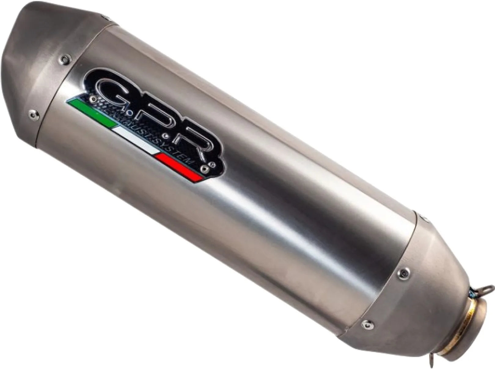 Exhaust Tip With Noise Certification Dual Stainless Steel - Gpr Compatible With Benelli Trk 702 (2023-2024)