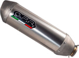 Exhaust Tip With Noise Certification Deeptone Stainless Steel - Gpr Compatible With Royal Enfield Himalayan 450 (2024-2025)