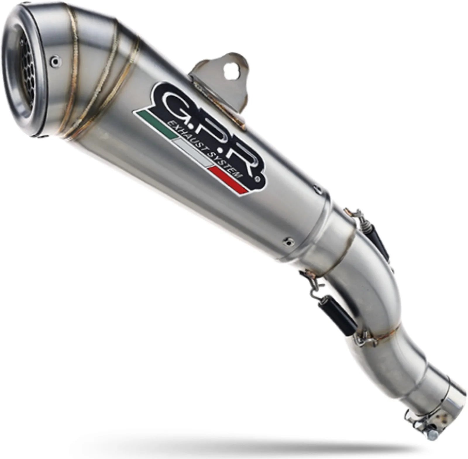 Catalytic Exhaust Tip With Sound Certification Powercone Evo Stainless Steel - Gpr Compatible With Mv Agusta F3 675 (2012-2016)