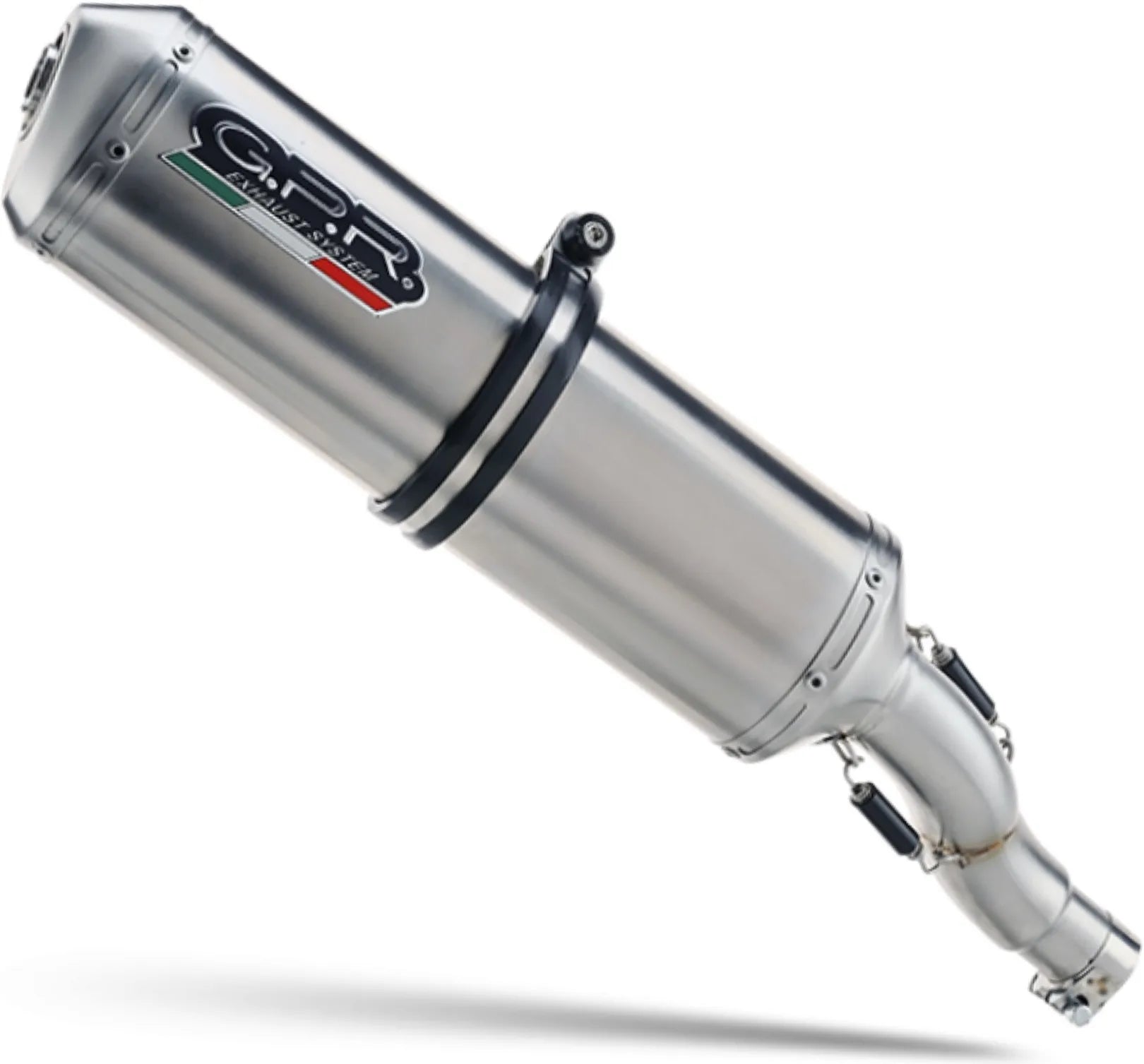 Catalytic Exhaust Tip With Sound Certification Satinox Stainless Steel - Gpr Compatible With Voge Valico 300 (2022-2023)
