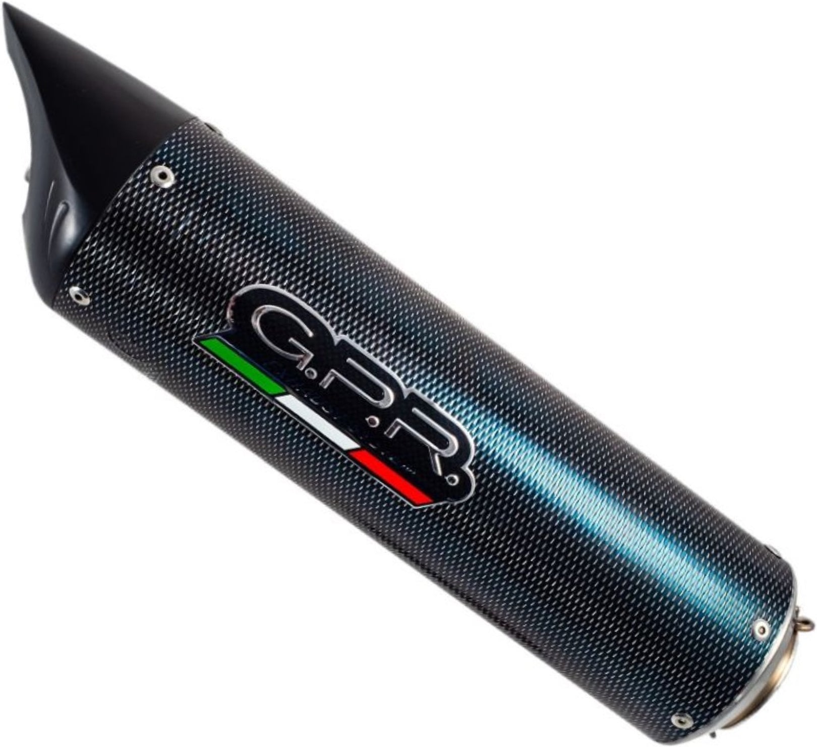 Exhaust Tip With Noise Certification Tiburon Titanium - Gpr Compatible With Triumph Daytona 675 (2006-2008)