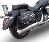 Catalytic Exhaust Tip With Sound Certification Bomb Stainless Steel - Gpr Compatible With Yamaha Xvs 1300 Midnight Star (2006-2014)