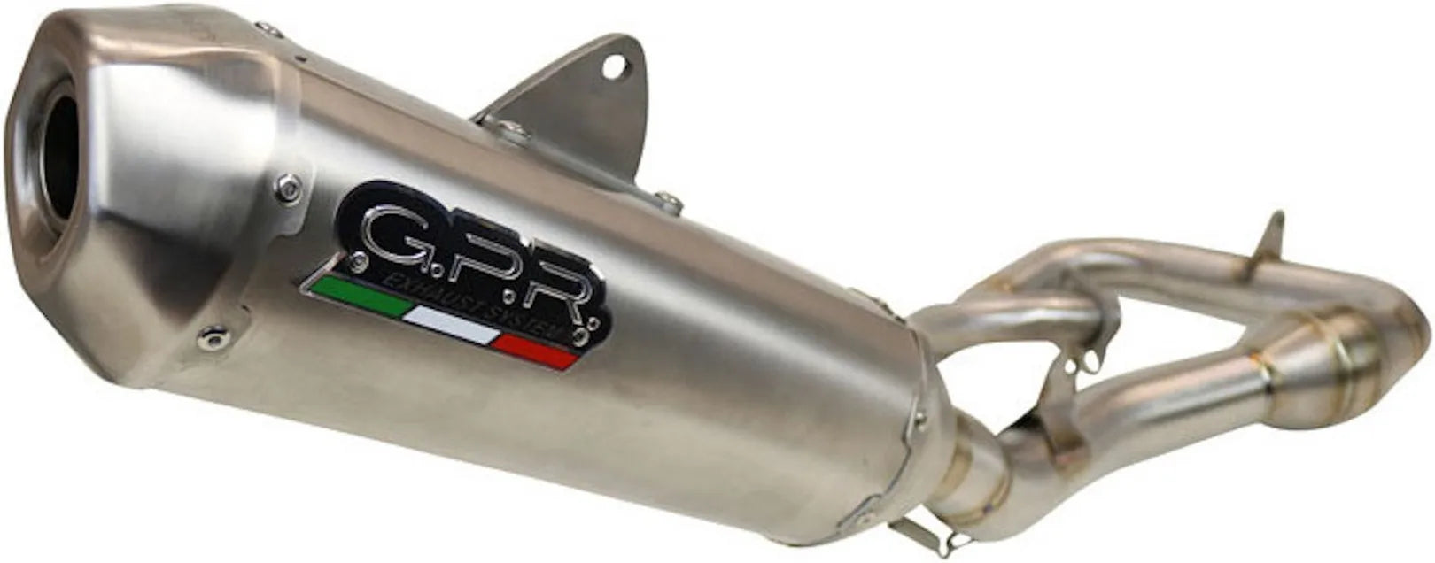 Complete Non-Catalytic Exhaust System With Fim Certification Pentacross Titanium - Gpr Compatible With Gasgas Mc 450 F Factory Edition (2023)