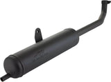 Complete Catalytic Exhaust System With Sound Certification Sito Stainless Steel - Leovince Compatible With Piaggio Si - Ks - Fl2 - Boss Round Shape